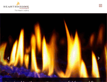 Tablet Screenshot of hearthnhome.com